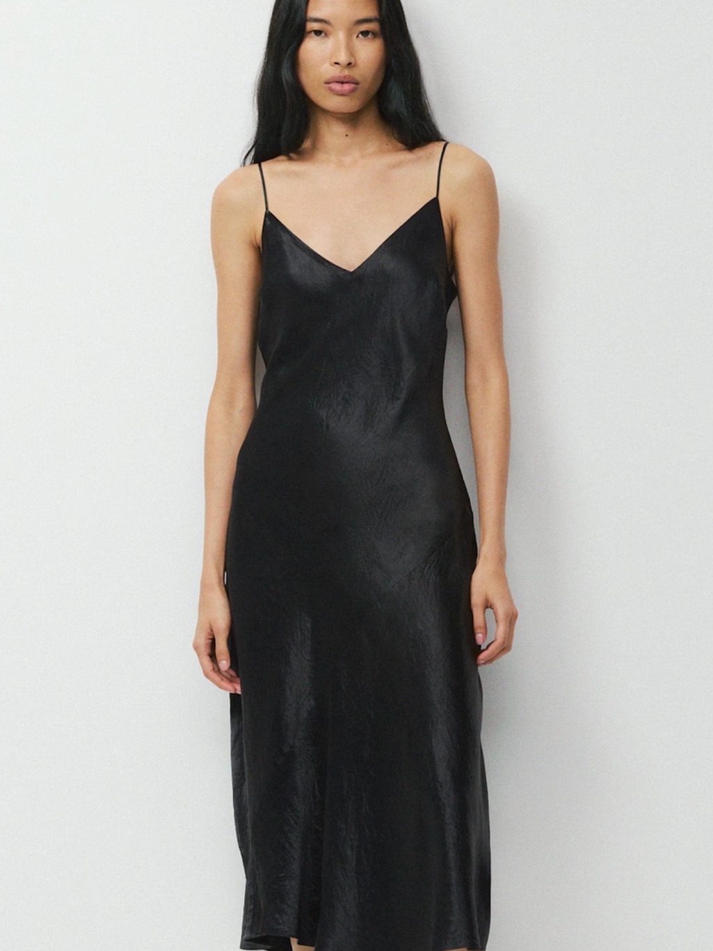 Aritzia Only Slip Midi Dress